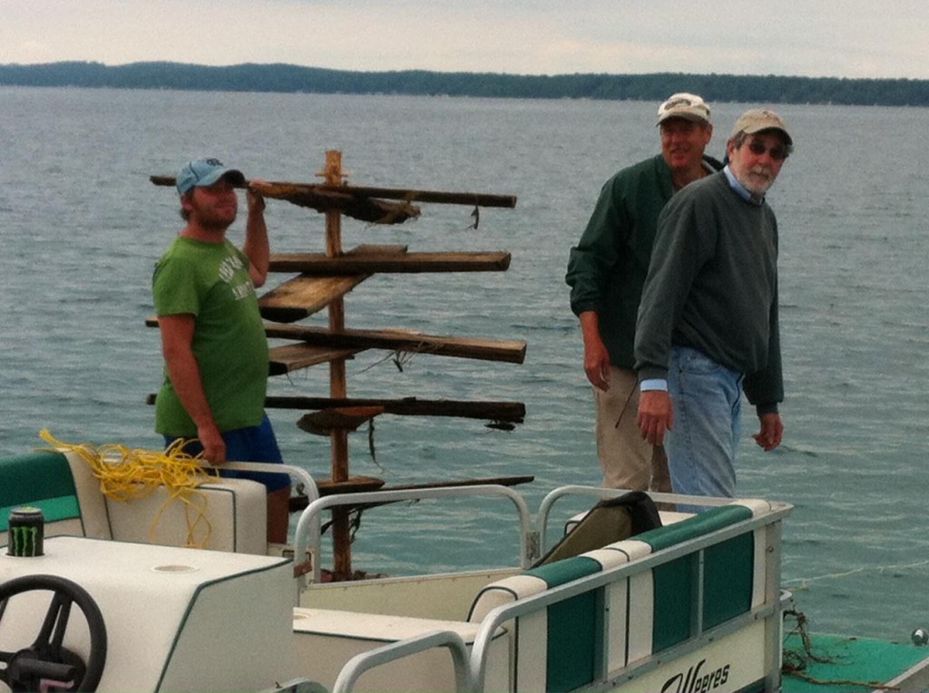 June 24 Fish Shelter Installation