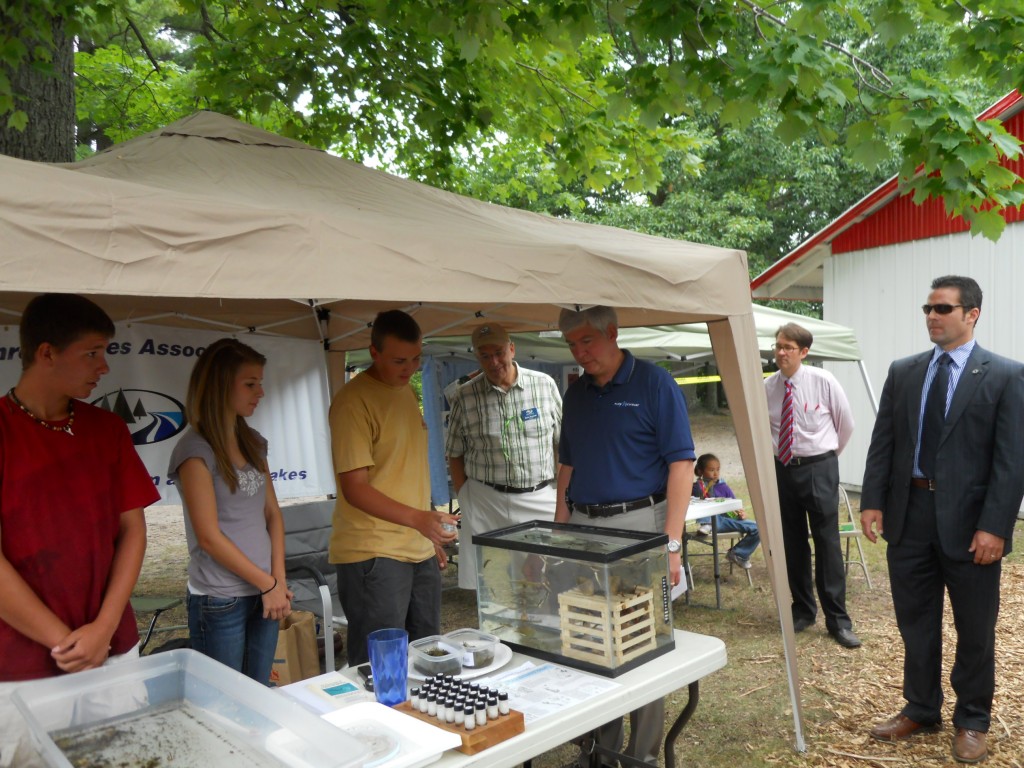 Governor Snyder visits